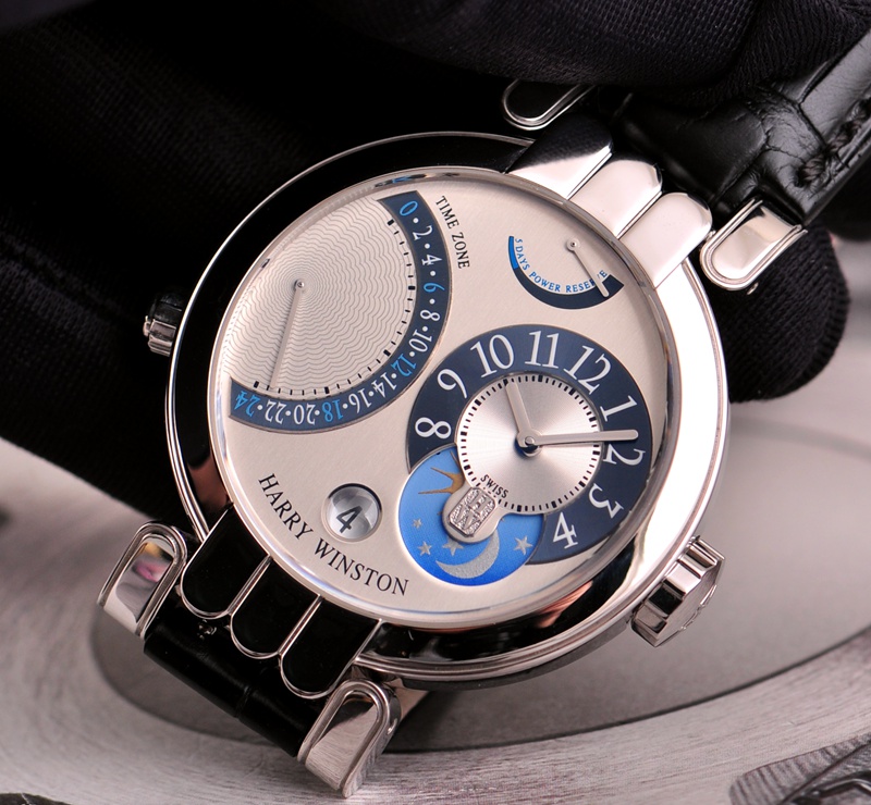 18k白金5天长动力harry winston 海瑞温斯顿mmtz39wl.